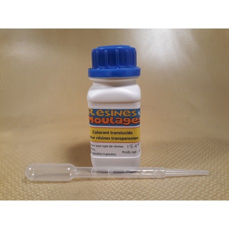 COLORANTS TRANSLUCIDES POUR RÃ‰SINES TRANSPARENTES AVEC PIPETTE - COULEUR VERTE