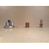 ENSEMBLE PRISE DE VIDE + EMBOUT POUR TUYAU DIAMETRE 10 MM 2