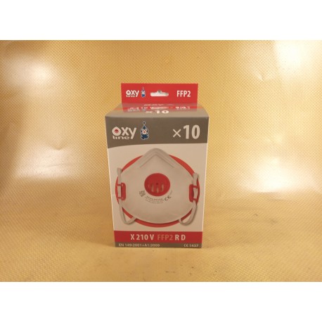 MASQUE POUSSIERE A VALVE FFP2S