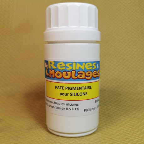 PATE PIGMENTAIRE POUR SILICONES 100 GR