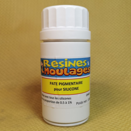 PATE PIGMENTAIRE POUR SILICONES 100 GR