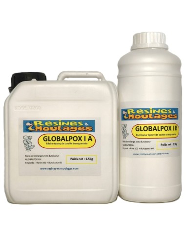 KIT RÉSINE ÉPOXY GLOBALPOX I