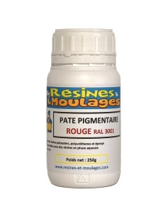 PATE PIGMENTAIRE ROUGE