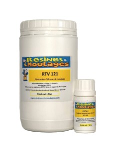 KIT SILICONE RTV 121
