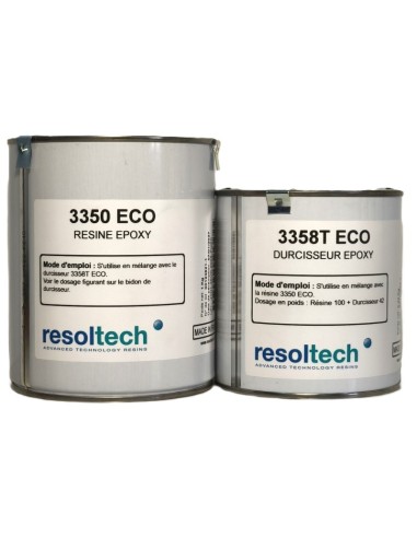 KIT COLLE STRUCTURELLE EPOXY ASSOUPLIE 3350 ECO / 3358T ECO
