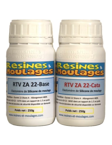 KIT SILICONE BLEU - RTV ZA22