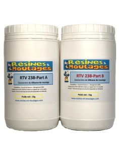 KIT SILICONE DE MOULAGE RTV 238