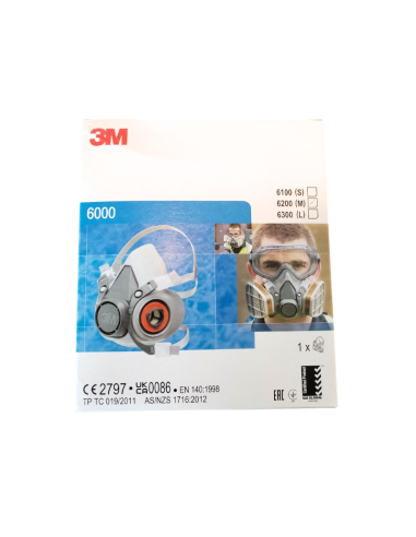 DEMI-MASQUE 6200 RÉUTILISABLE 3 M™