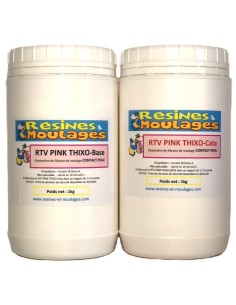 KIT SILICONE RTV PINKTHIXO