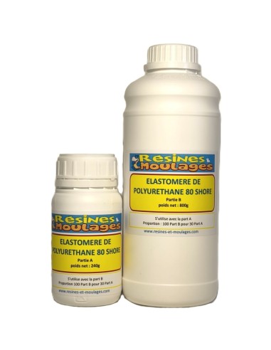 KIT ELASTOMERE PU 80 SHORE