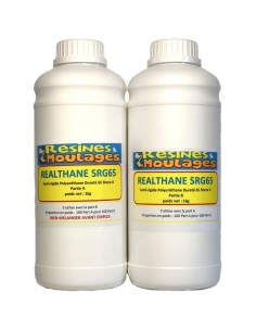 KIT RÉSINE POLYURÉTHANE RÉSISTANTE AUX CHOCS SRG65