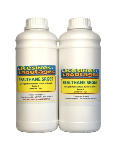 KIT RÉSINE POLYURÉTHANE RÉSISTANTE AUX CHOCS SRG65