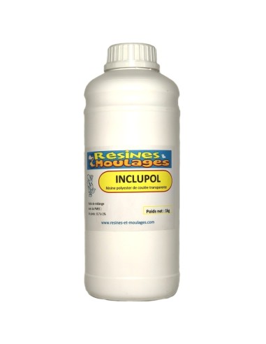 INCLUPOL - RÉSINE POLYESTER D'INCLUSION TRANSPARENTE
