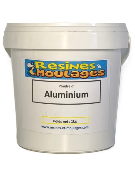Poudre d'Aluminium Charge Métallique Résine 1kg / 5kg