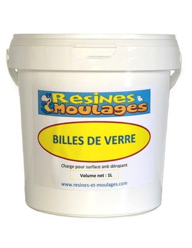BILLES DE VERRE POUR ANTIDERAPANT