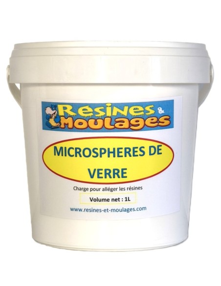 Microballons de Verre pour Résine - Seau 1L, 5L et 20L