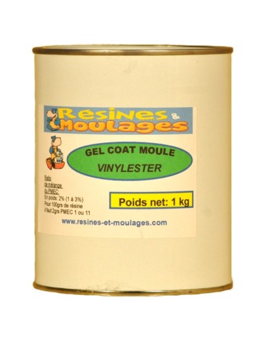 GEL COAT MOULE VINYLESTER VERT