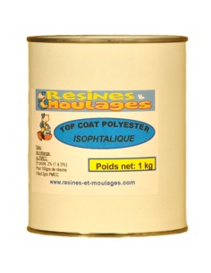 TOP COAT ISOPHTALIQUE BLANC