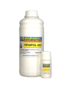KIT RESINE POLYESTER PURE ISOPHTALIQUE ACCELEREE