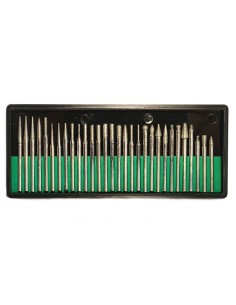 LOT DE 30 FRAISES DIAMANTÉES POUR DREMEL 2