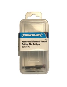 DISQUES DIAMANTÉS PERFORÉS Ø 22 MM POUR DREMEL 2