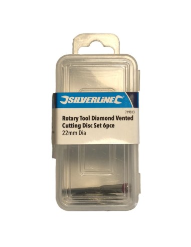 DISQUES DIAMANTÉS PERFORÉS Ø 22 MM POUR DREMEL