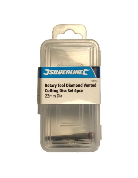 DISQUES DIAMANTÉS PERFORÉS Ø 22 MM POUR DREMEL