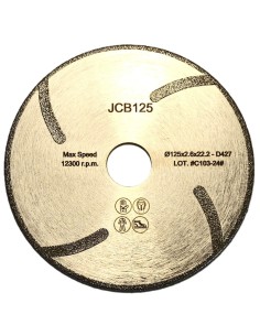 DISQUE DIAMANTÉ Ø 115 MM AVEC 4 BARRETTES