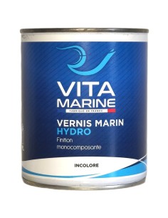 Vernis Acrylique Marin Brillant en Pot - Résistance UV