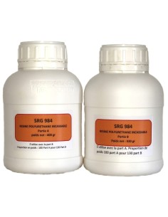 Résine Polyuréthane Anti-Choc SRG984 - Kit 0,92kg à 9,2kg