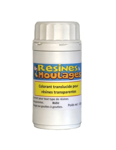 Colorant Translucide pour Résine Transparente - Flacon 100g
