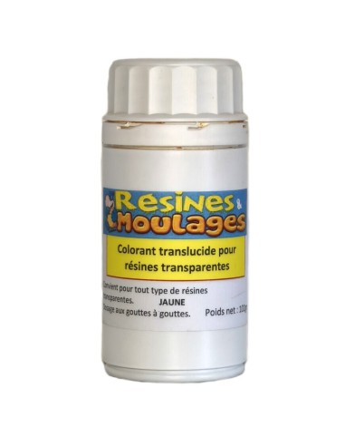 Colorant Translucide pour Résine Transparente - Flacon 100g