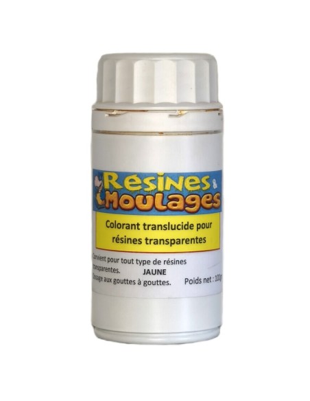 Colorant Translucide pour Résine Transparente - Flacon 100g