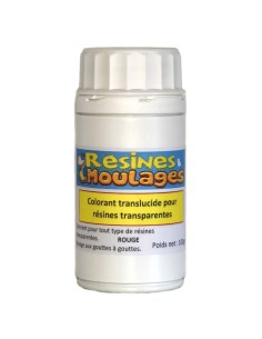 Colorant Translucide pour Résine Transparente - Flacon 100g