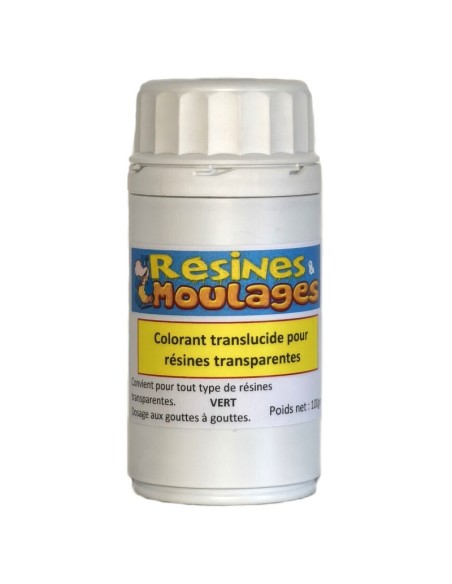 Colorant Translucide pour Résine Transparente - Flacon 100g