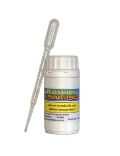 Colorant Translucide pour Résine Transparente - Flacon 100g 2