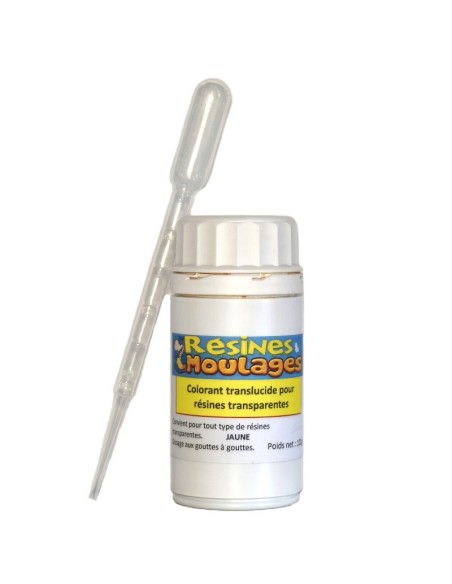 Colorant Translucide pour Résine Transparente - Flacon 100g