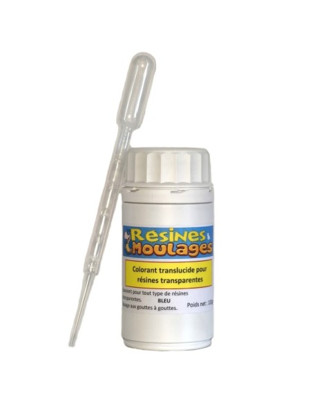 Colorant Translucide pour Résine Transparente - Flacon 100g