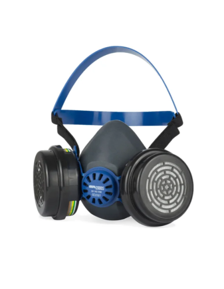 Demi-Masque MPL2000 Baïonnette - Résines Epoxy & Fibres
