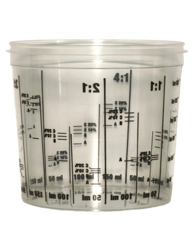 Gobelet de Mélange Gradué 385ml - Récipient Dosage Pro