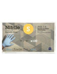 Boîte 100 Gants Nitrile Non Poudrés Epoxy (S, M, L, XL)