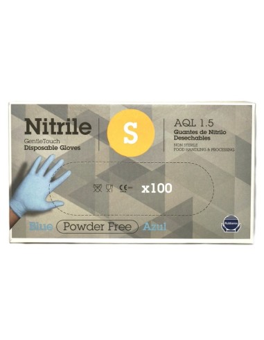 Boîte 100 Gants Nitrile Non Poudrés Epoxy (S, M, L, XL)