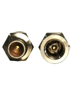 Embout Raccord Mâle Anti-Retour 1/4 Femelle Acier - Vide 2