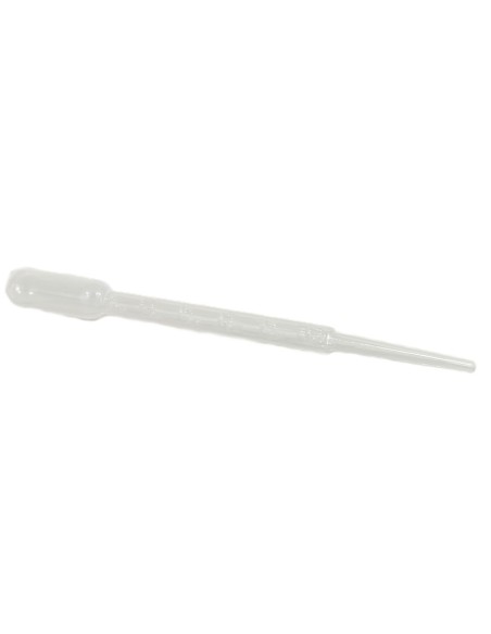 Pipettes Graduées 3 ml en Polyéthylène - Lot de 10