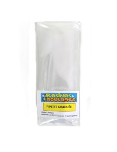 Pipettes Graduées 3 ml en Polyéthylène - Lot de 10
